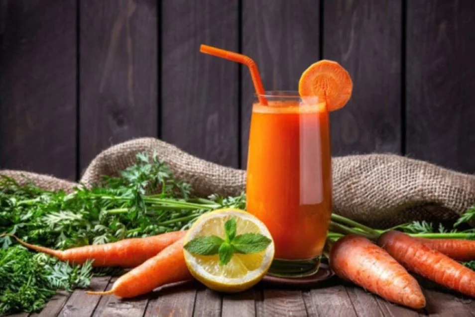 Supplement your vitamin A intake by drinking carrot juice.