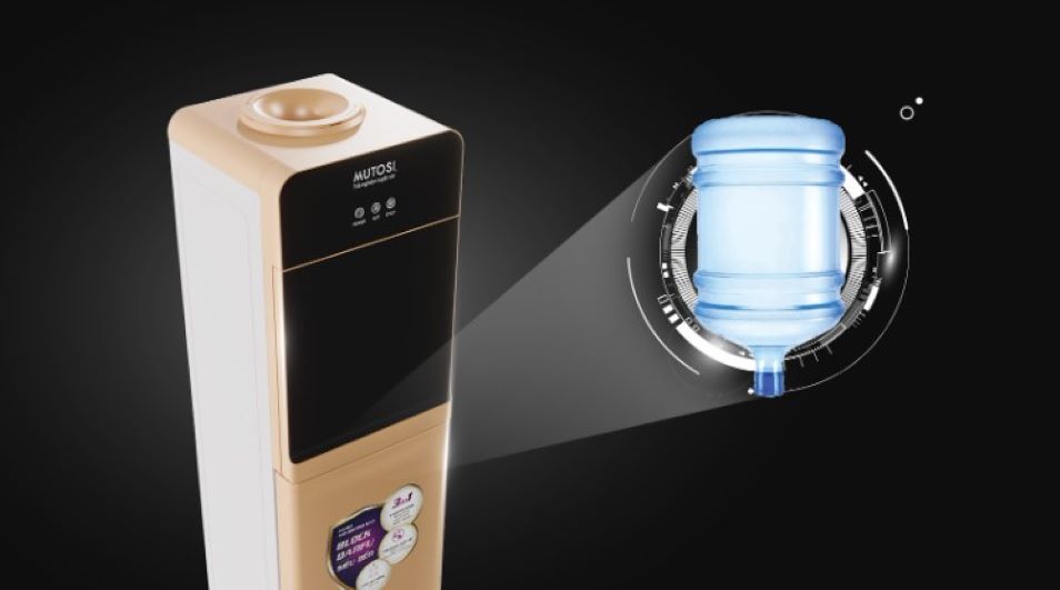 Mutosi MD-280 được trang bị công nghệ úp bình tiện dụng