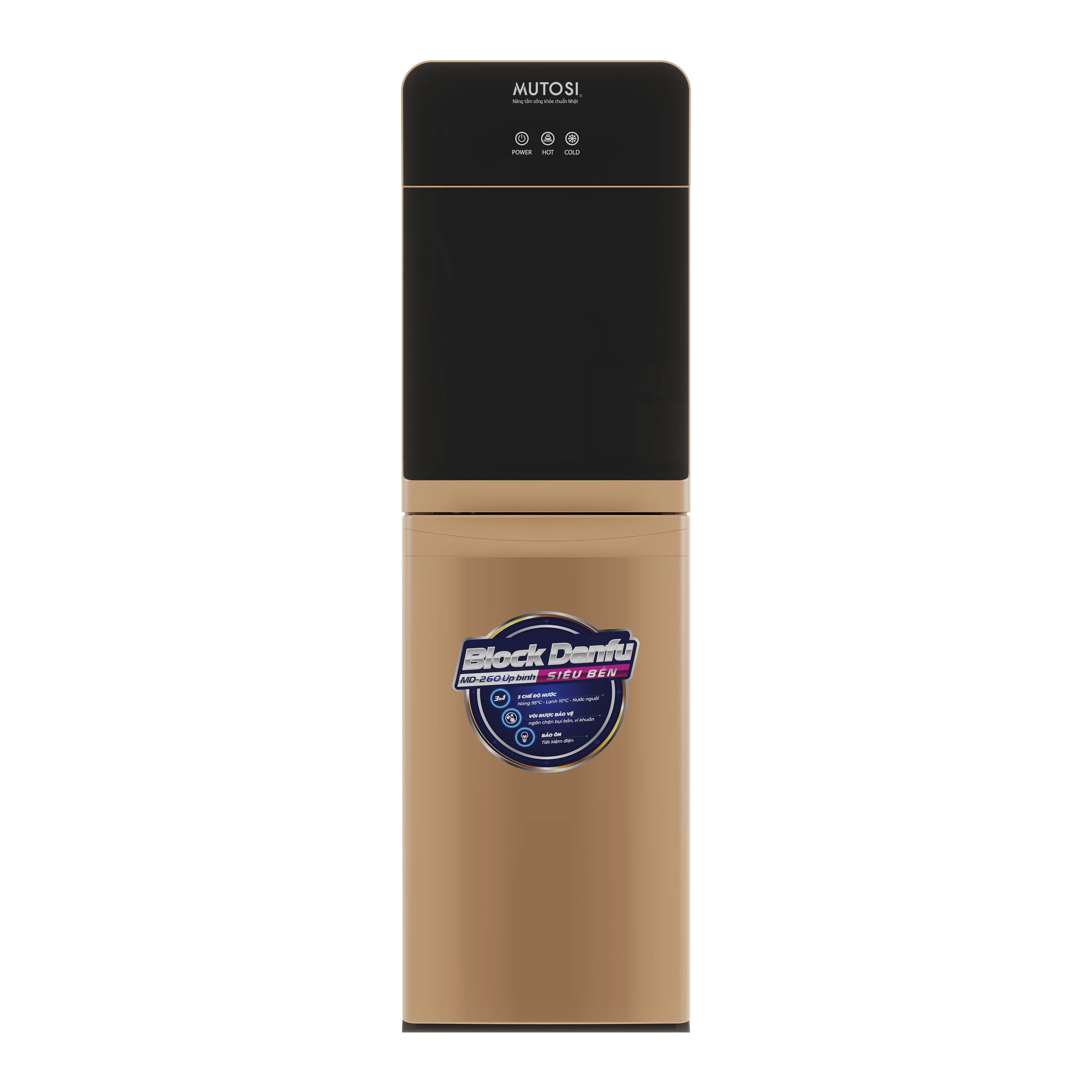 Máy nước nóng lạnh Mutosi MD-260