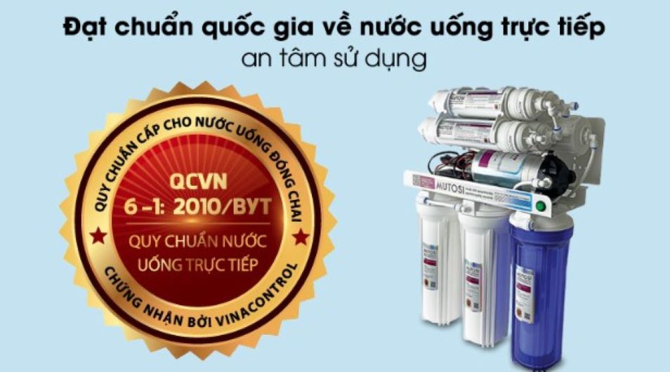 Máy lọc nước Mutosi mang đến nguồn nước đầu ra tinh khiết