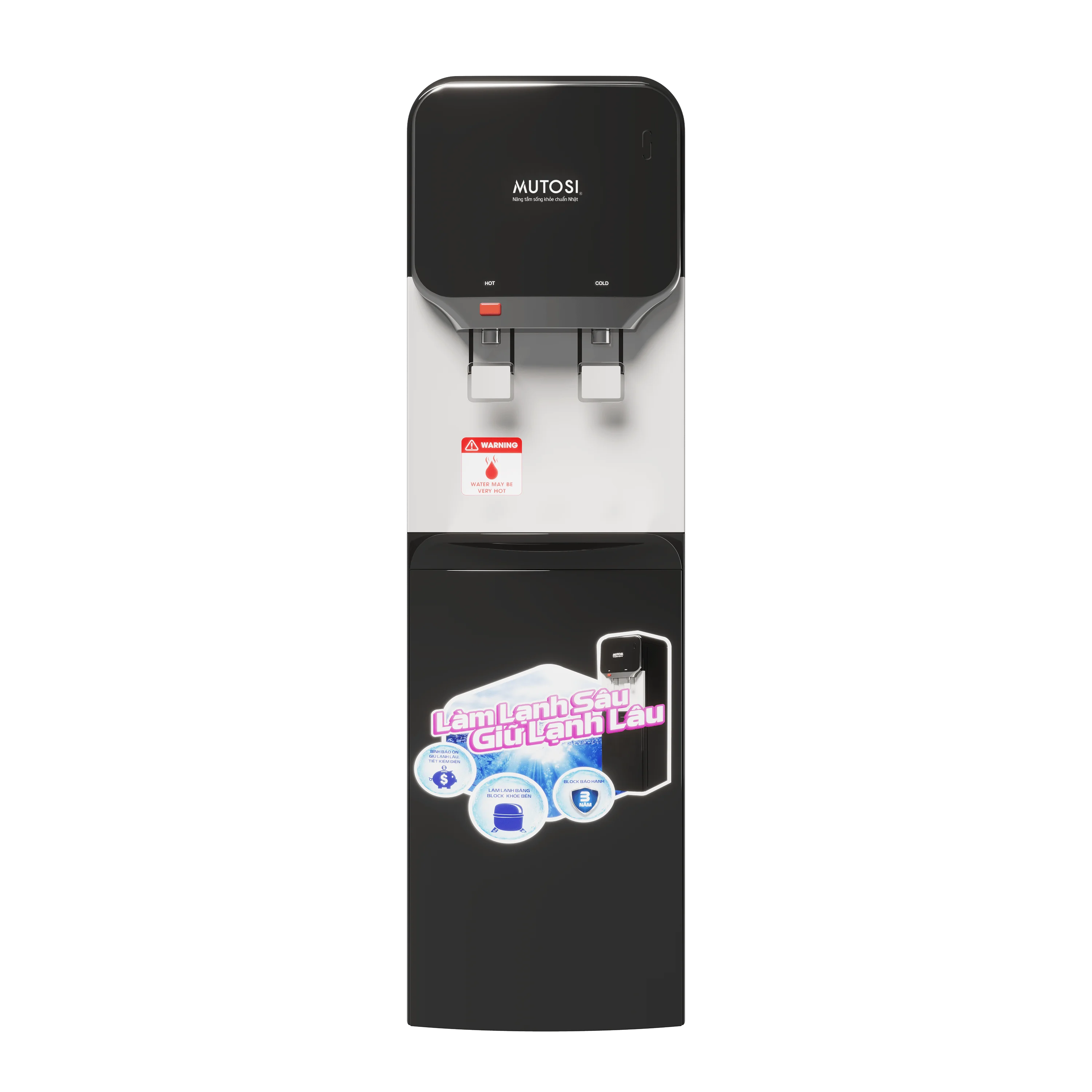 Máy nước nóng lạnh MUTOSI MD-250BK