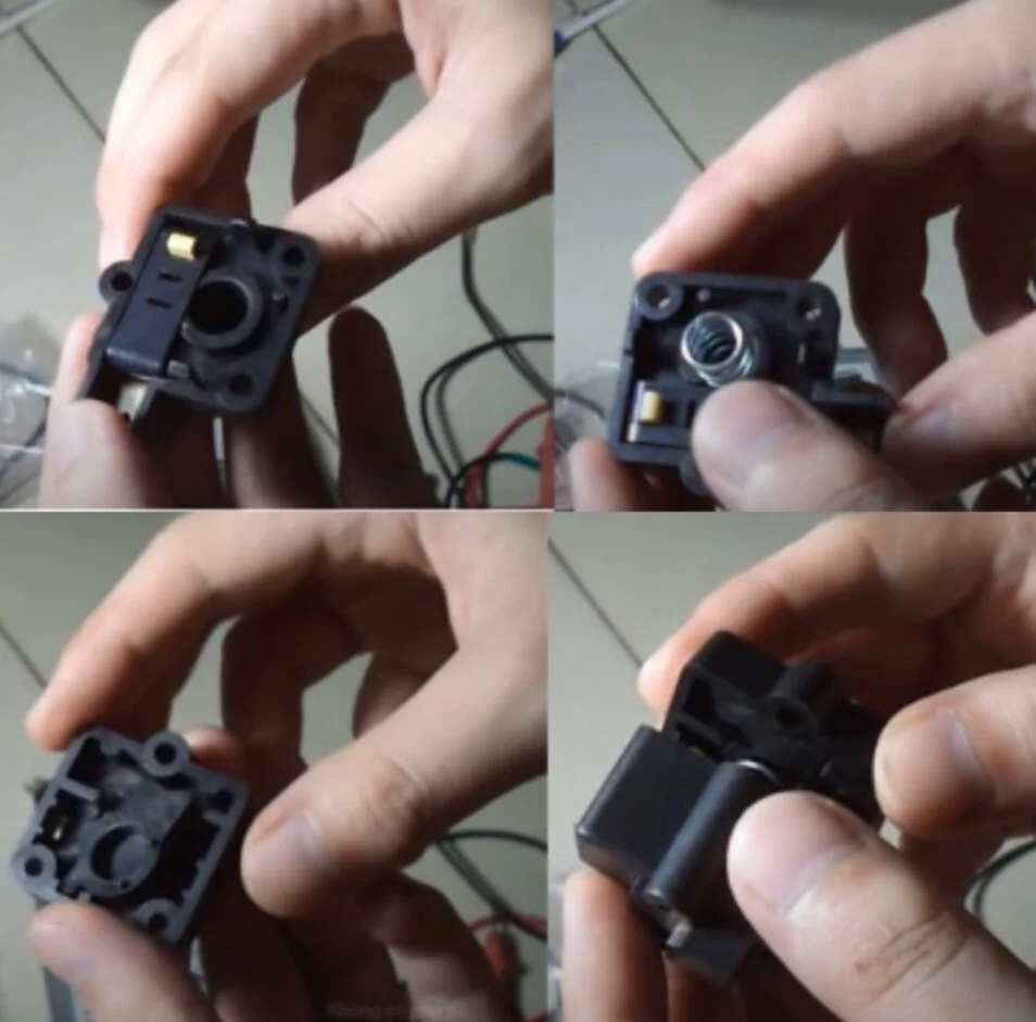 Lắp đặt đúng chiều công tắc