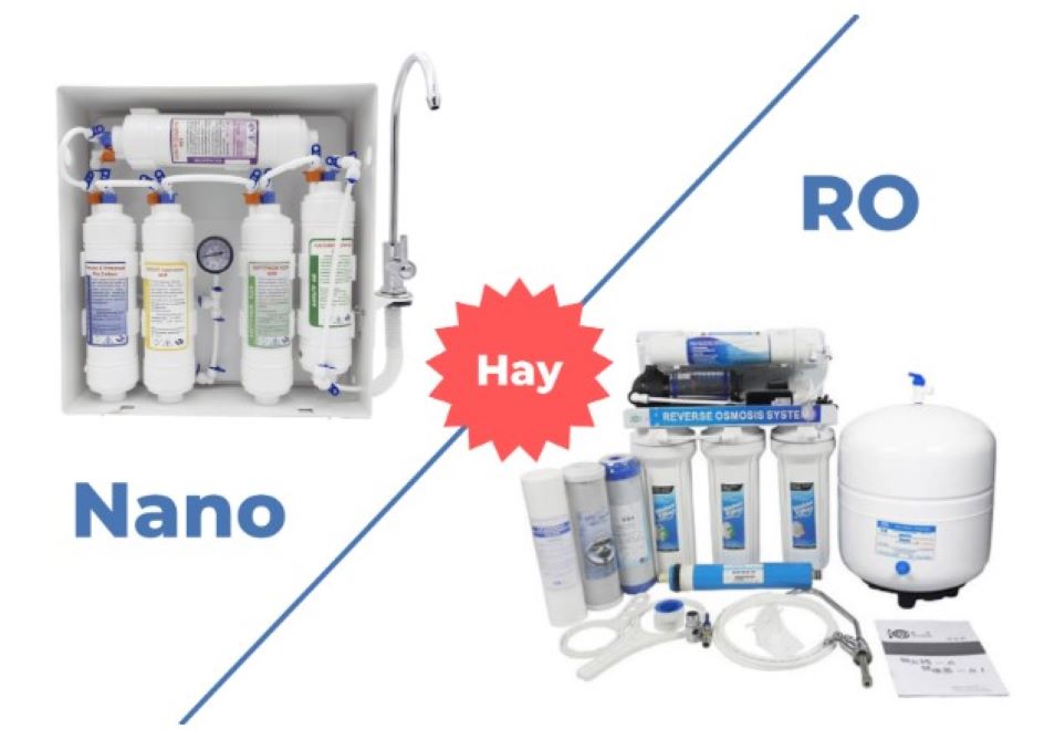 Từ A-Z về bộ lọc nước Nano: Có nên mua? So sánh với bộ lọc RO