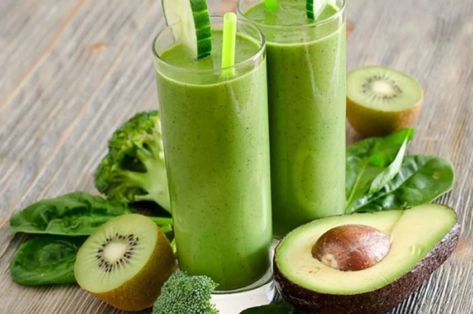 Safe beauty with natural avocado smoothie