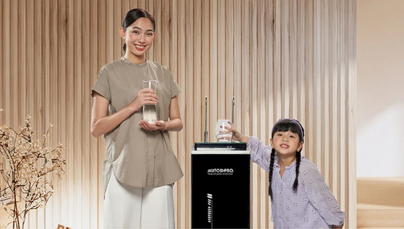 You should add a water filter to have a convenient and safe source of direct water.