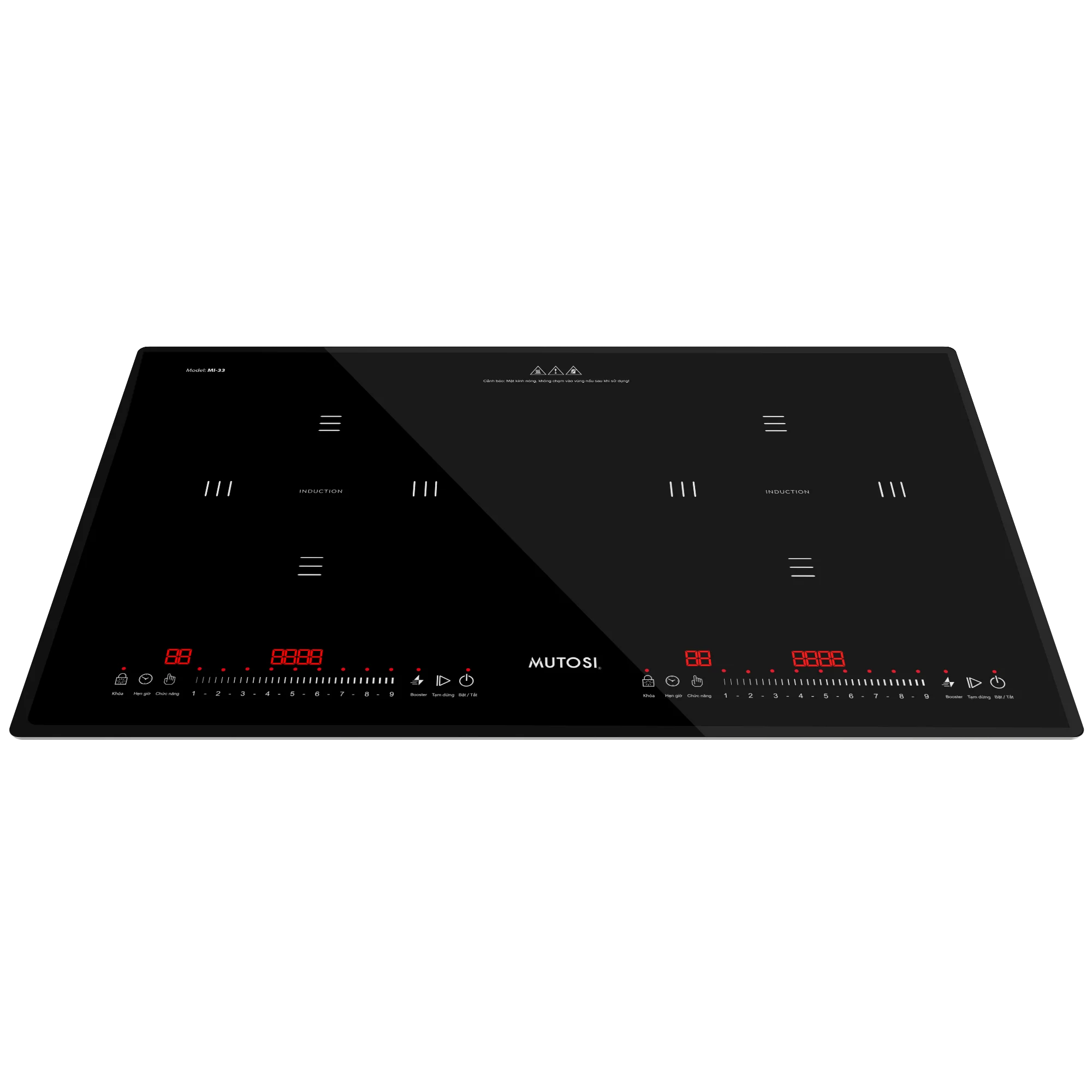 Bếp từ đôi Mutosi MI-33
