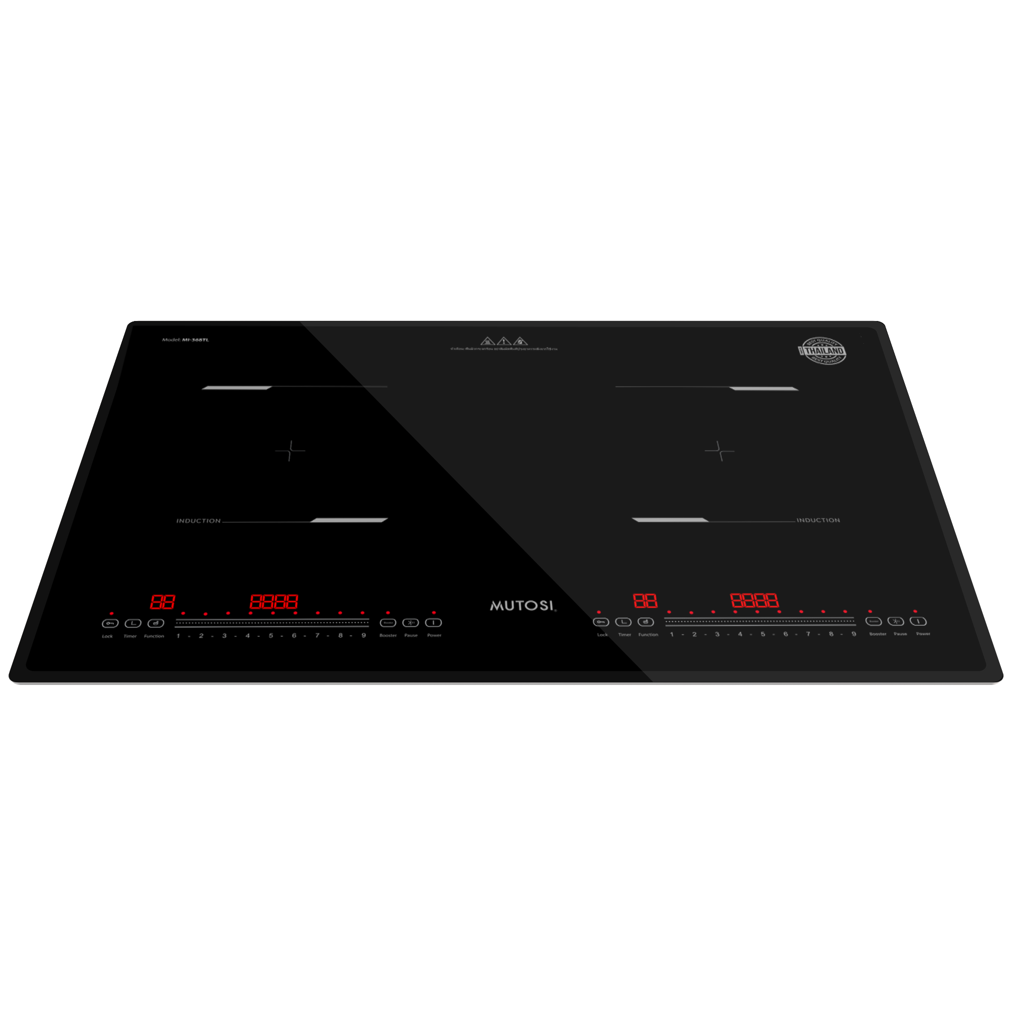 Bếp từ đôi Mutosi MI-368TL