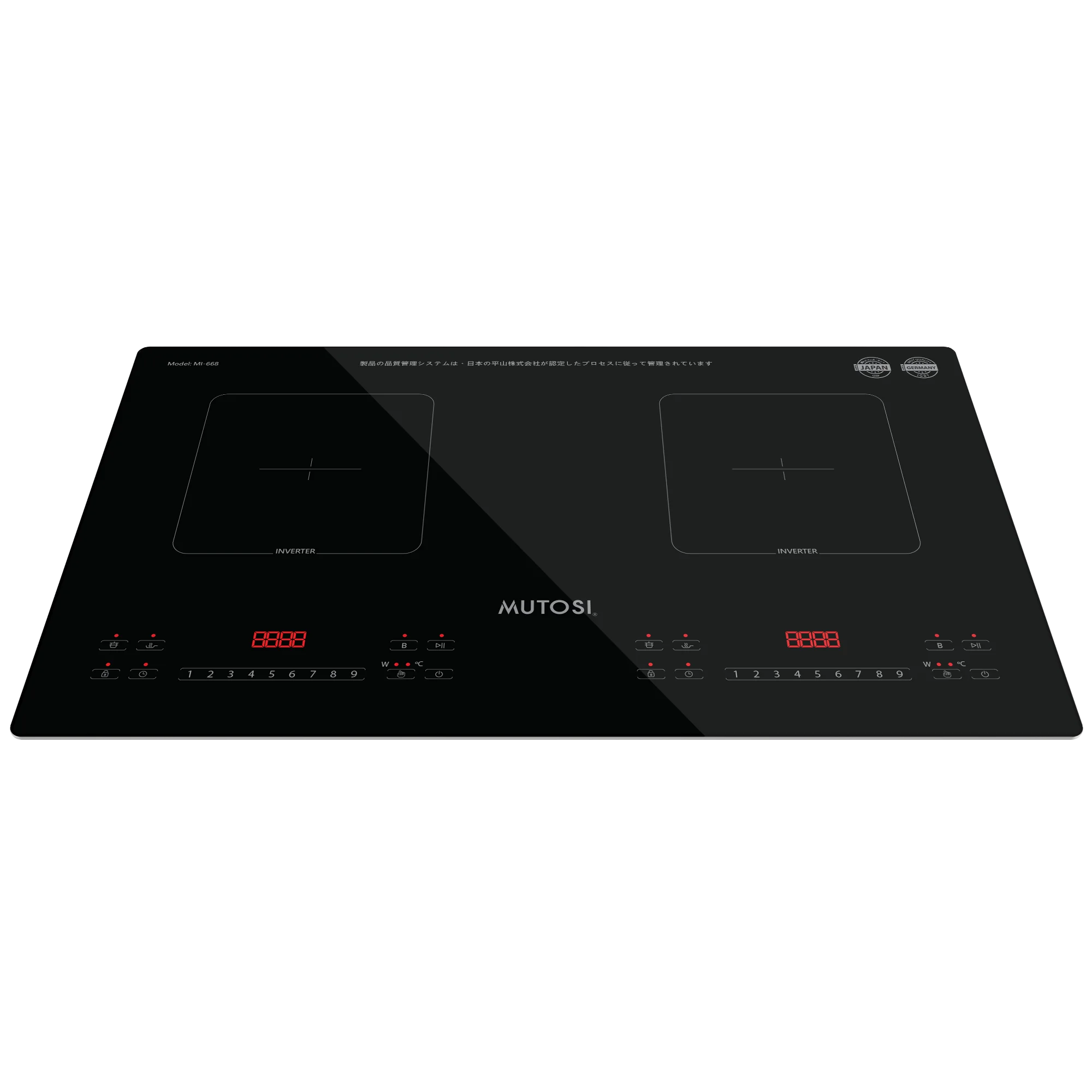 Bếp từ đôi Mutosi MI-668