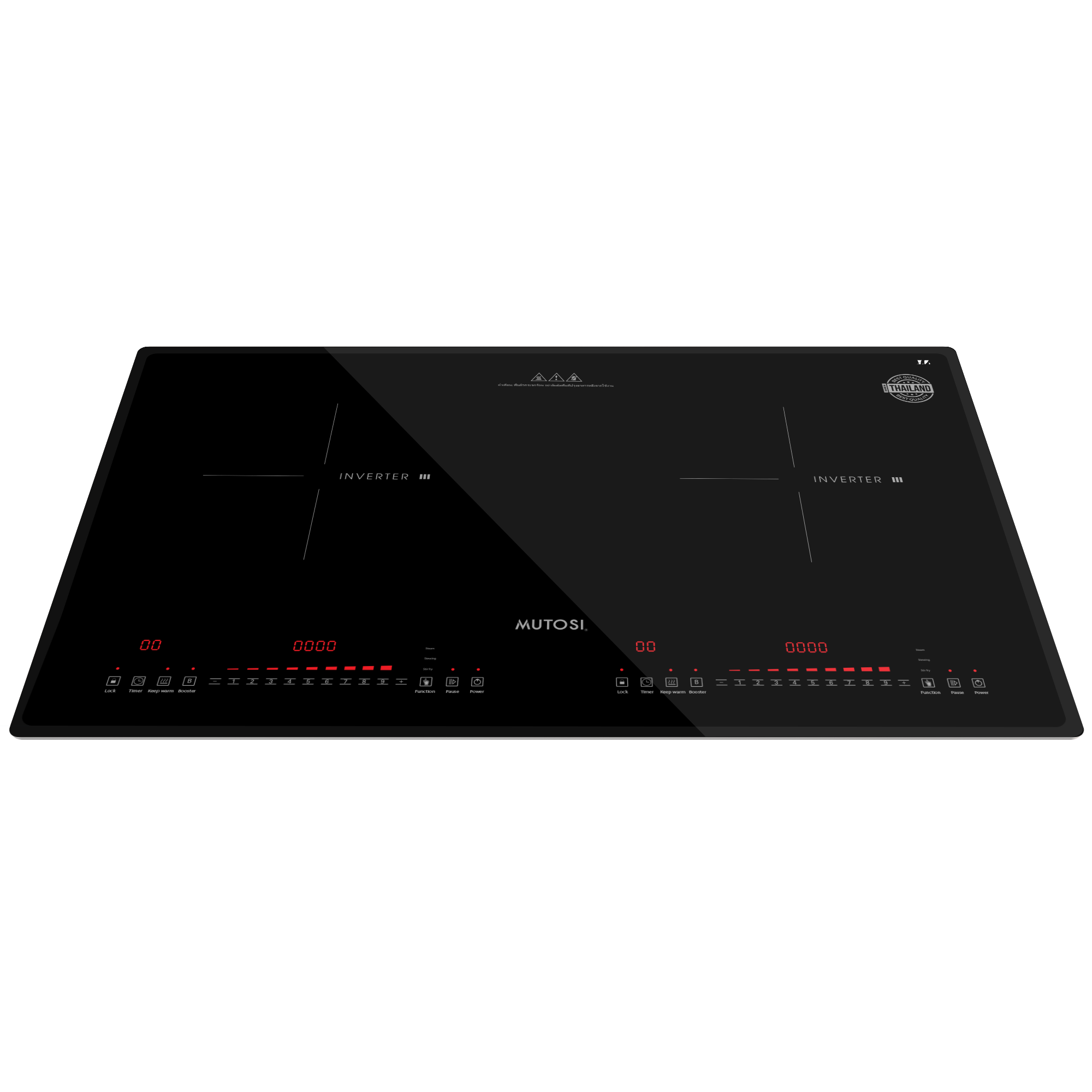 Bếp từ đôi Mutosi MI-68TL