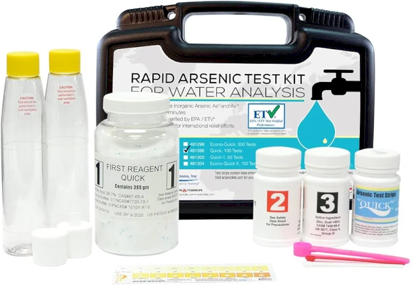 Bộ kit kiểm tra hàm lượng Asen trong nước