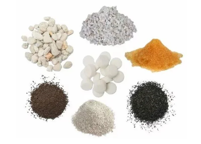 Popular water filter materials made of sand and gravel