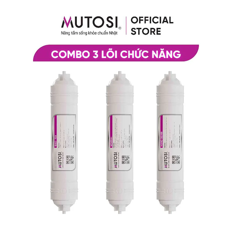 Các lõi chức năng được thêm vào đem đến nguồn nước giàu giá trị dinh dưỡng