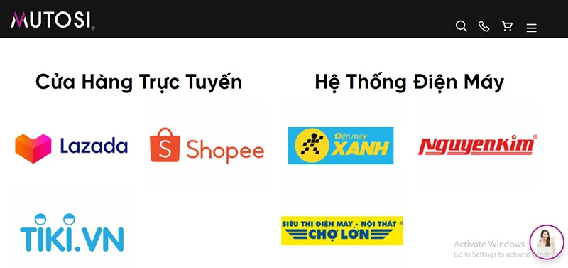 Chỉ với thao tác đơn giản, bạn đã có thể mua sản phẩm máy lọc nước dễ dàng tại các trang thương mại điện tử