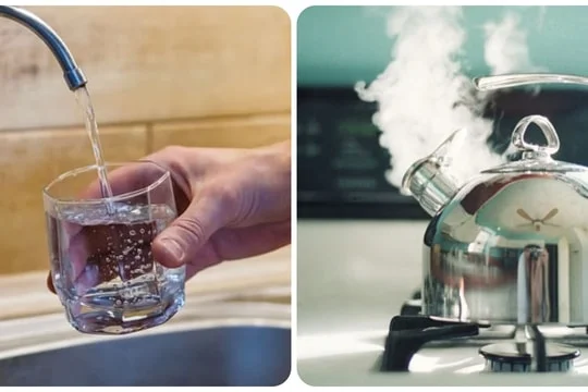 Warning: Be careful when using boiled and cooled rainwater to avoid getting sick.