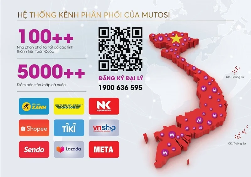 Dễ dàng mua sản phẩm bộ lõi lọc nước Mutosi online.