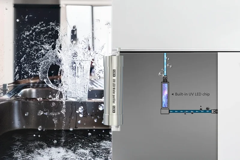 UV lamps are often combined with other filtration technologies to ensure the quality of output water.