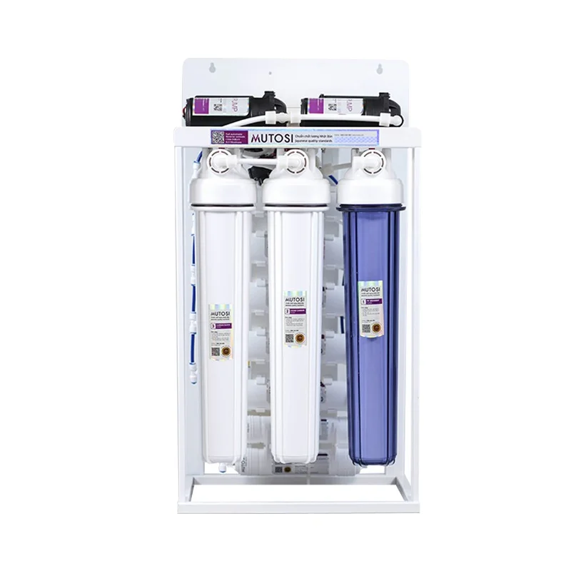 Hệ thống lọc nước công suất lớn Mutosi giúp loại bỏ các kim loại nặng nhanh chóng và hiệu quả