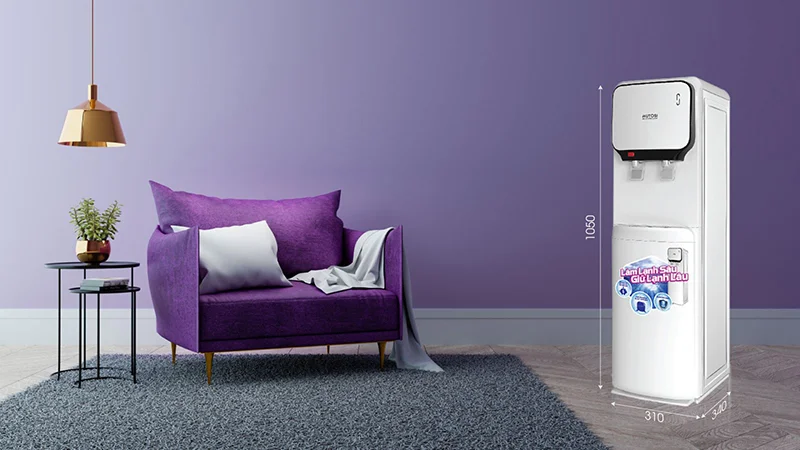 Hình ảnh trực quan cây nước nóng lạnh Mutosi MD-250