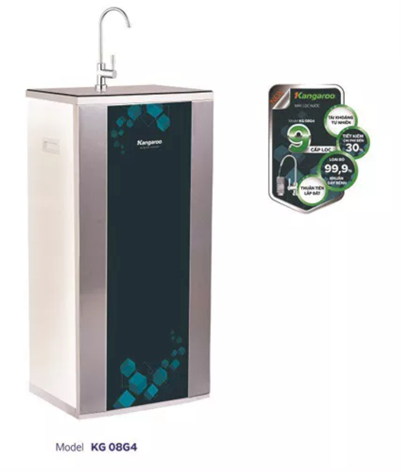 Kangaroo KG-08G4 VTU với khả năng theo dõi hoạt động dễ dàng, an tâm hơn với đèn báo trạng thái của máy