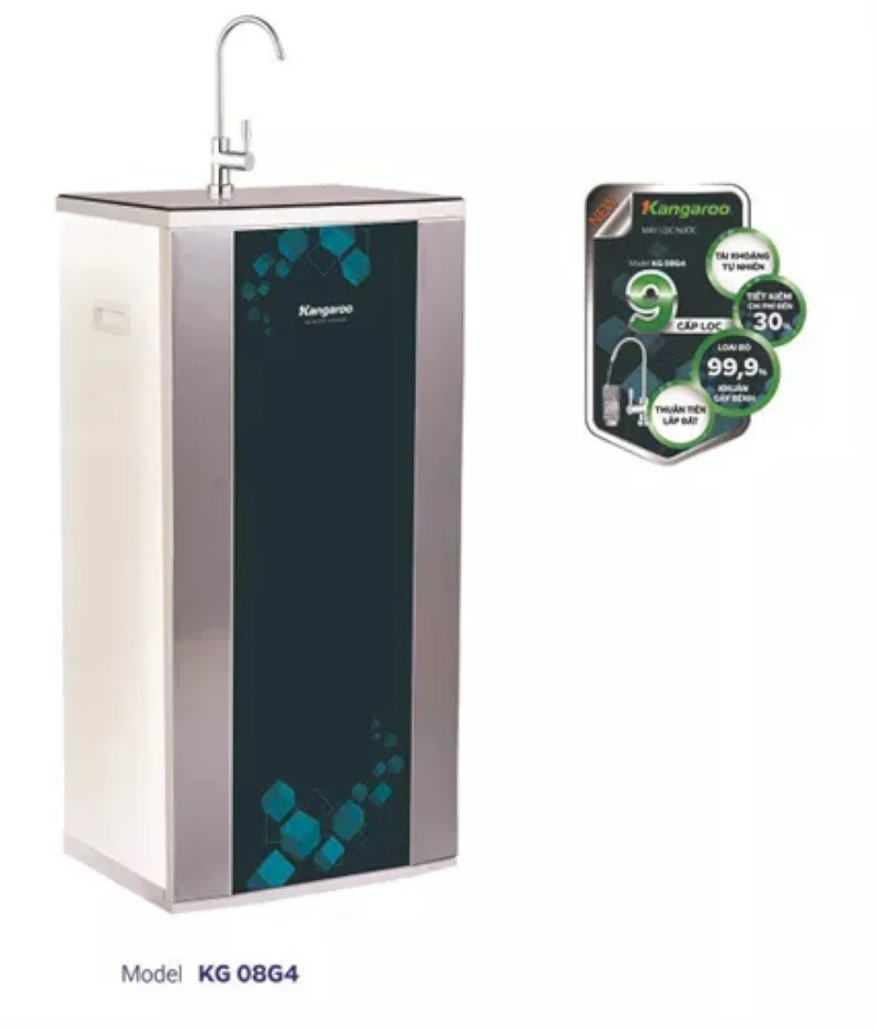 Kangaroo KG-08G4 VTU với khả năng theo dõi hoạt động dễ dàng, an tâm hơn với đèn báo trạng thái của máy