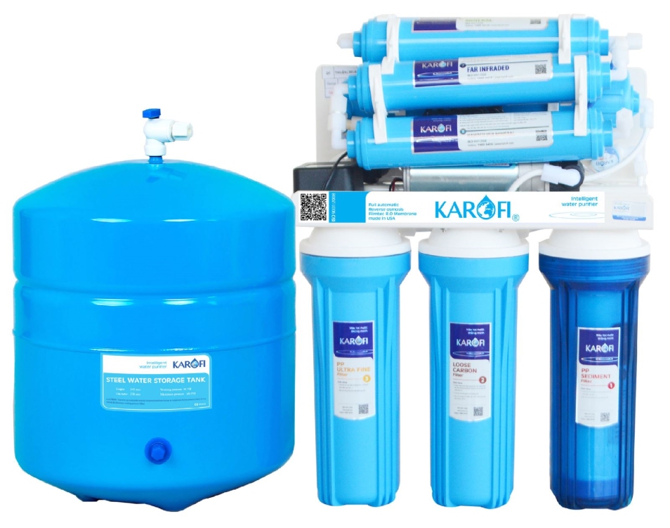Máy lọc nước Karofi ERO90 9 lõi lọc