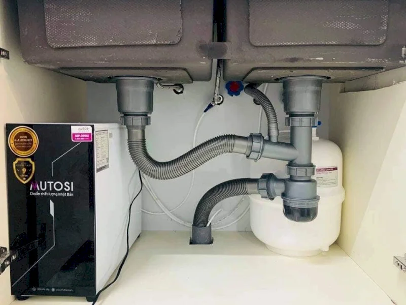 Lắp đặt máy lọc nước tại những vị trí bằng phẳng, thoáng mát