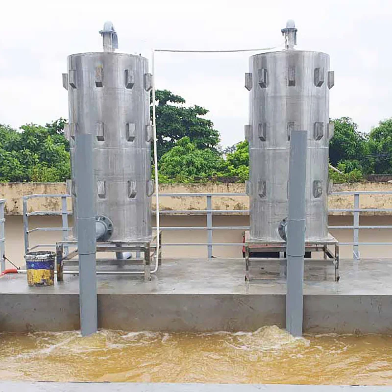 Installing a ventilation tower is costly and labor-intensive, often used in industry.