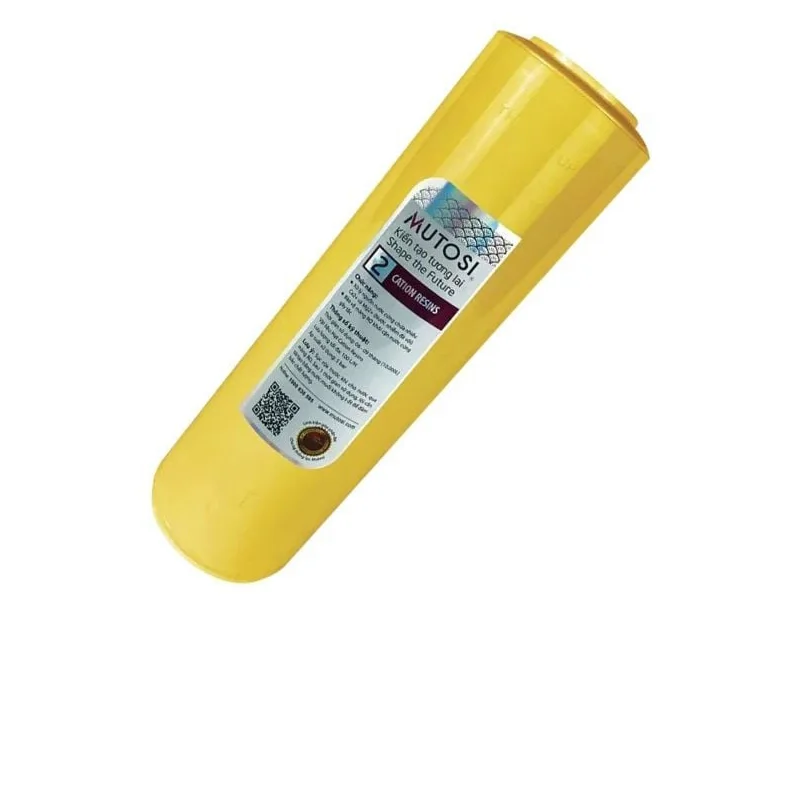 Lõi Cation có khả năng lọc các nguồn nước nhiễm ion Mg2+ và Ca2+