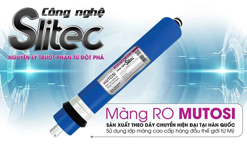 Lõi lọc Mutosi Slitec được cấp chứng nhận NSF công nhận loại bỏ được các chất gây hại