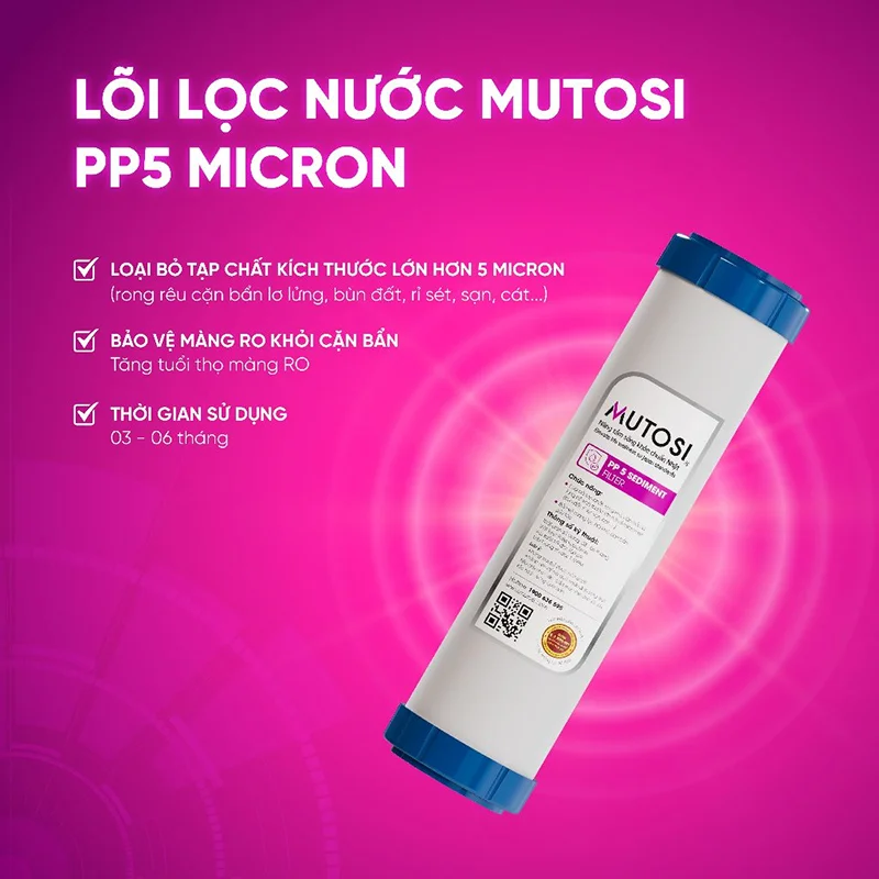 Lõi PP 5 Micron