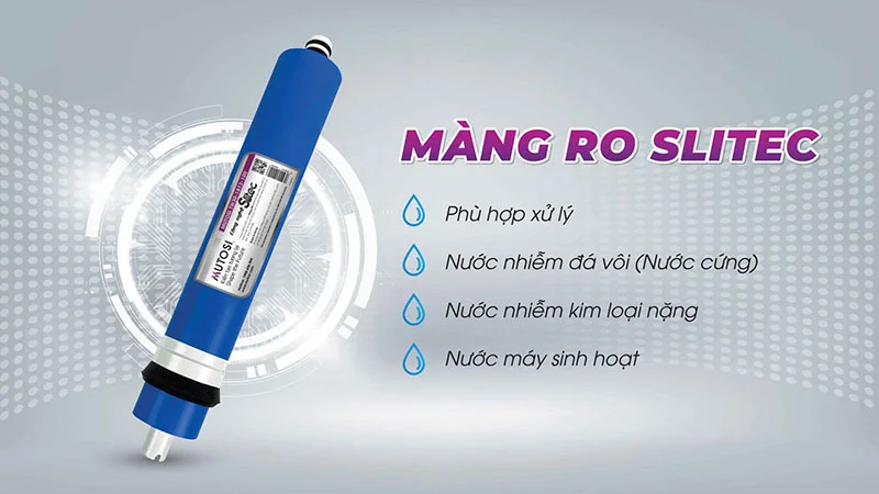 Màng lọc RO đang được nhiều người lựa chọn bởi khả năng làm sạch 99,9% tạp chất