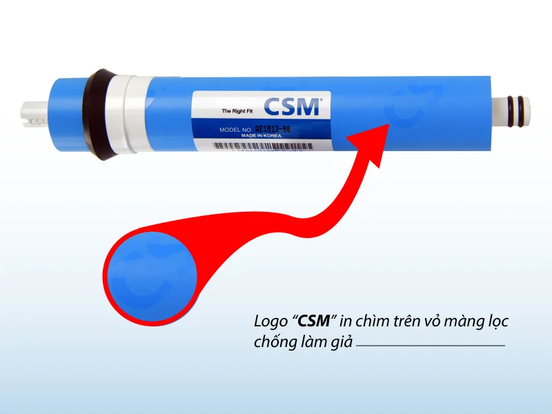 Màng lọc CSM - TORAY được sản xuất bởi Tập Đoàn Toray, nhà máy đặt tại Hàn Quốc.