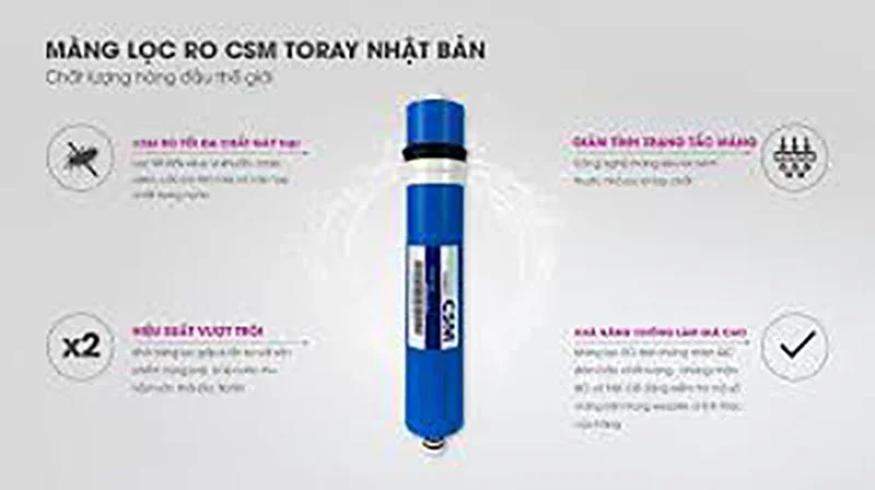 màng lọc RO CSM Toray Nhật Bản