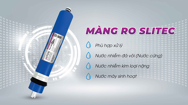 Màng RO đóng vai trò quan trọng trong hệ thống lọc giúp lọc sạch kim loại & chất độc hại