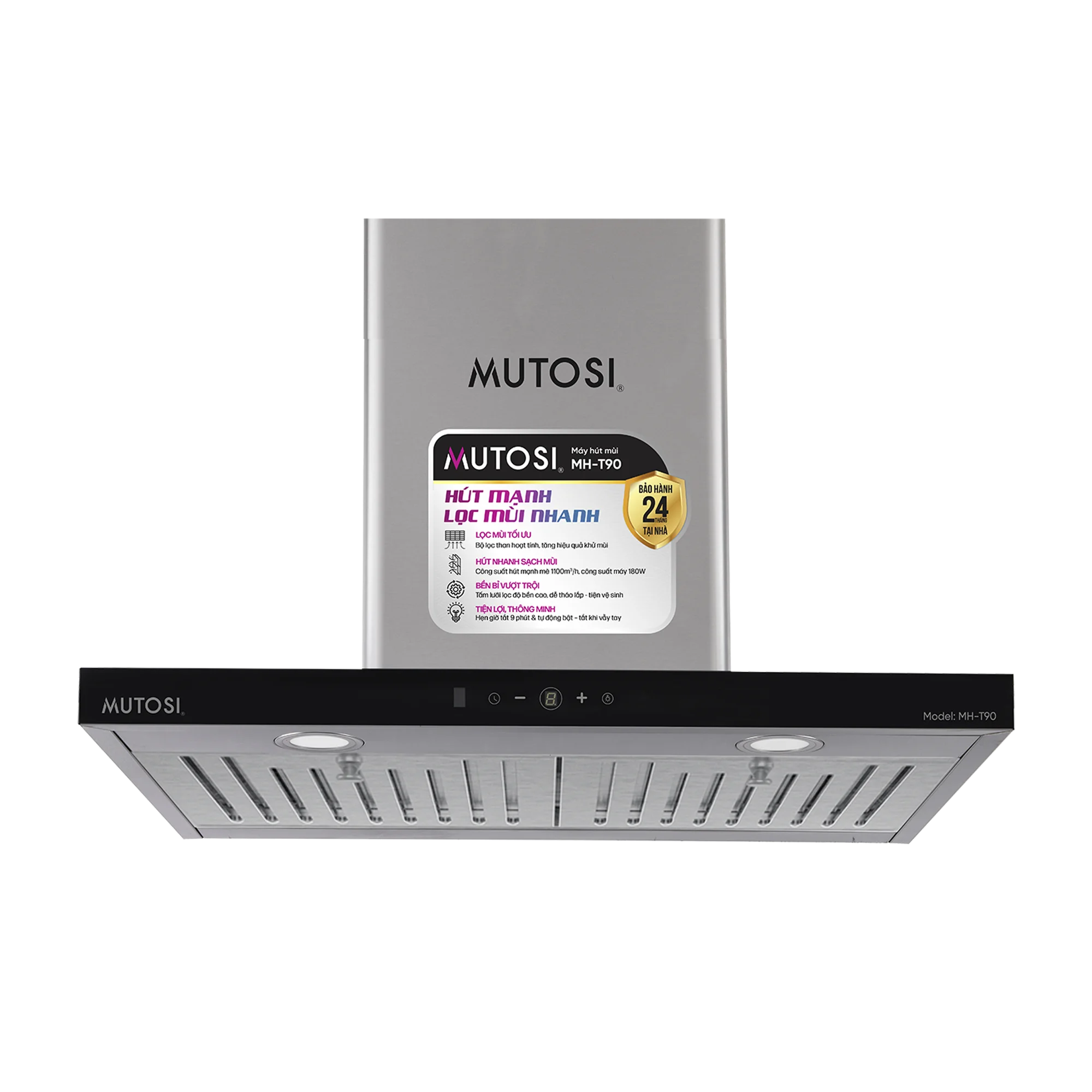 Máy hút mùi MUTOSI MH-T90 Máy hút mùi MUTOSI MH-T90