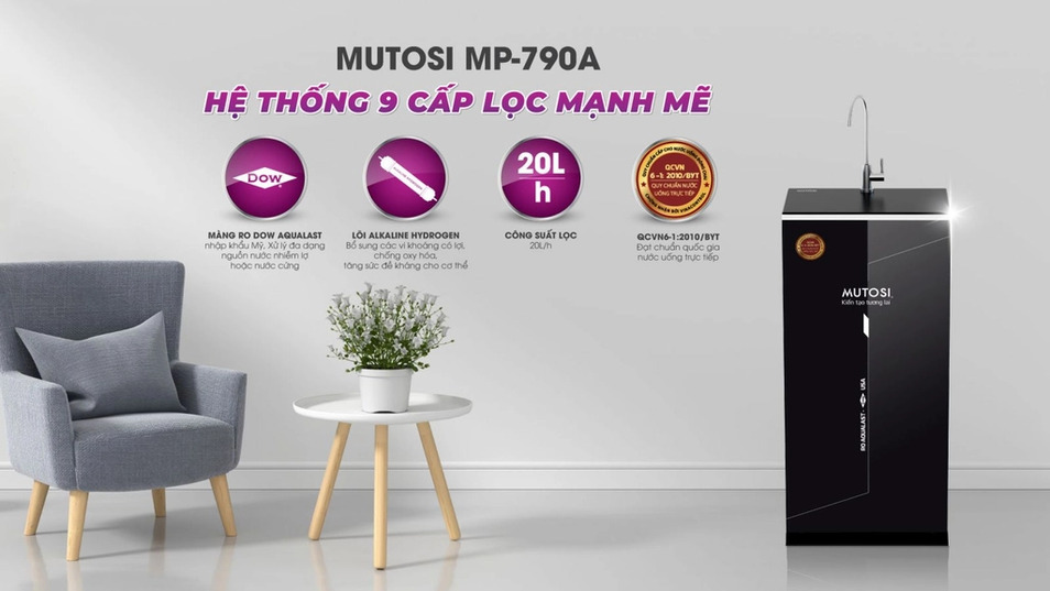 Máy lọc nước Aqualast 9 lõi có tốt không? Mua ở đâu uy tín?