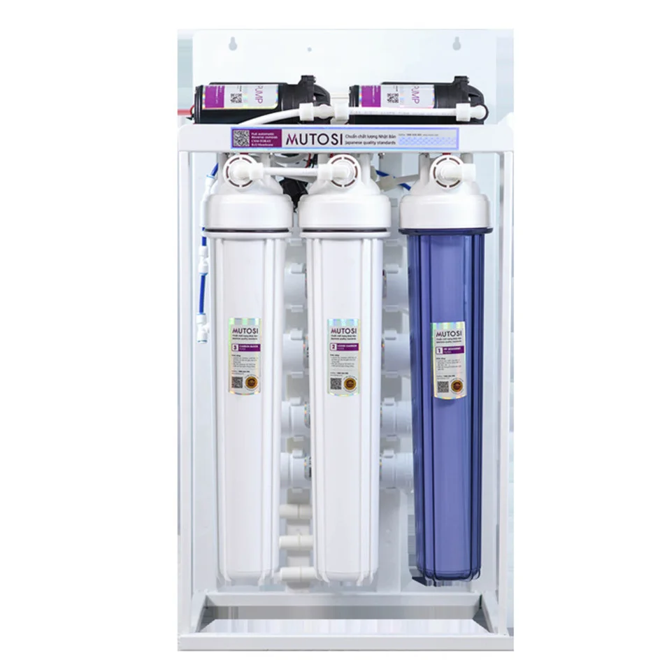 Máy lọc nước bán công nghiệp 50L/H Mutosi mang đến nguồn nước an toàn cho căn hộ chung cư của bạn