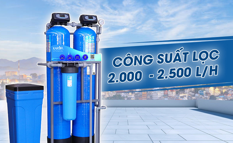 Máy lọc nước đầu nguồn Karofi KTF-222C