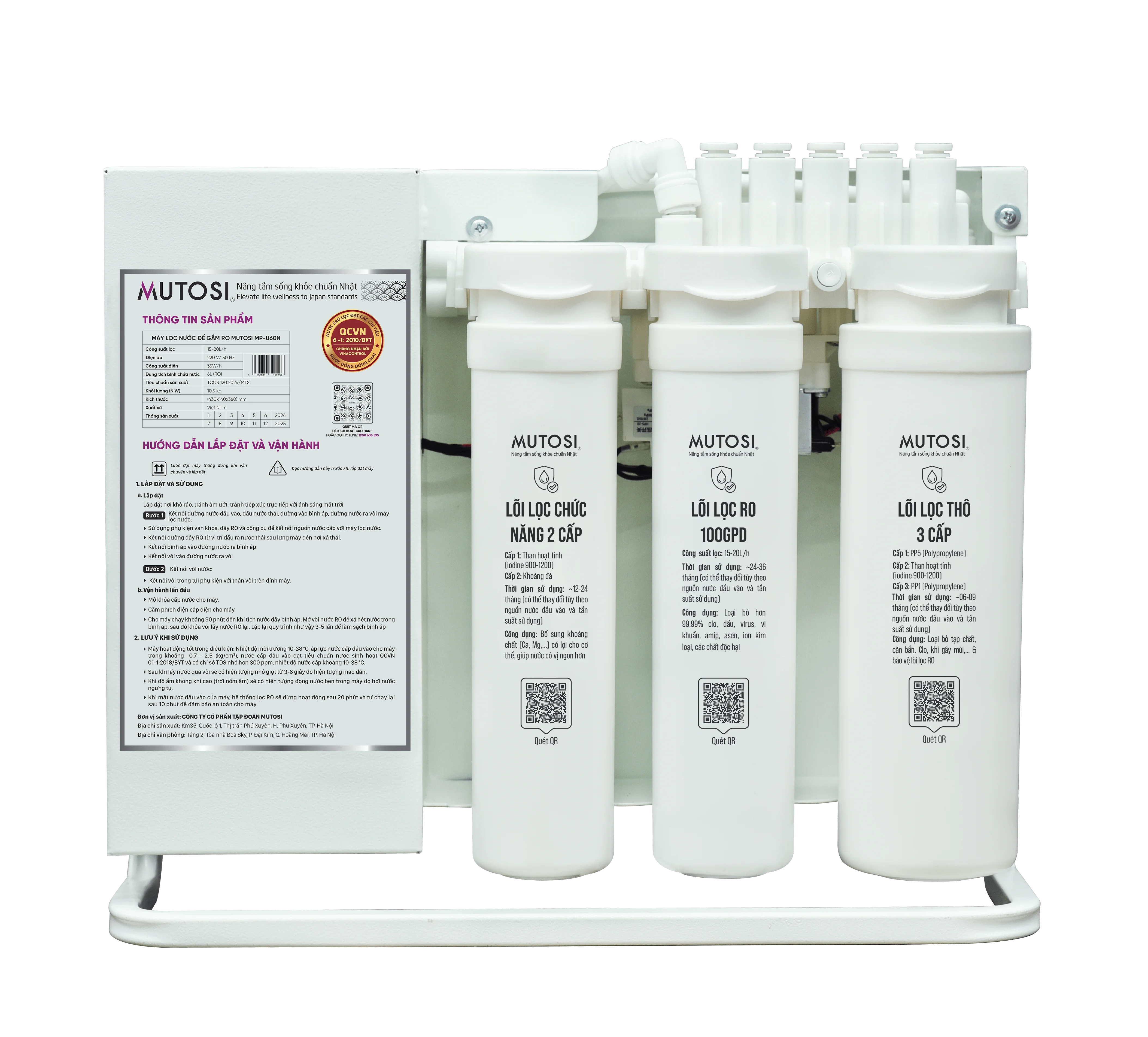 may-loc-nuoc-de-gam-6-cap-mutosi-mp-u60n-1