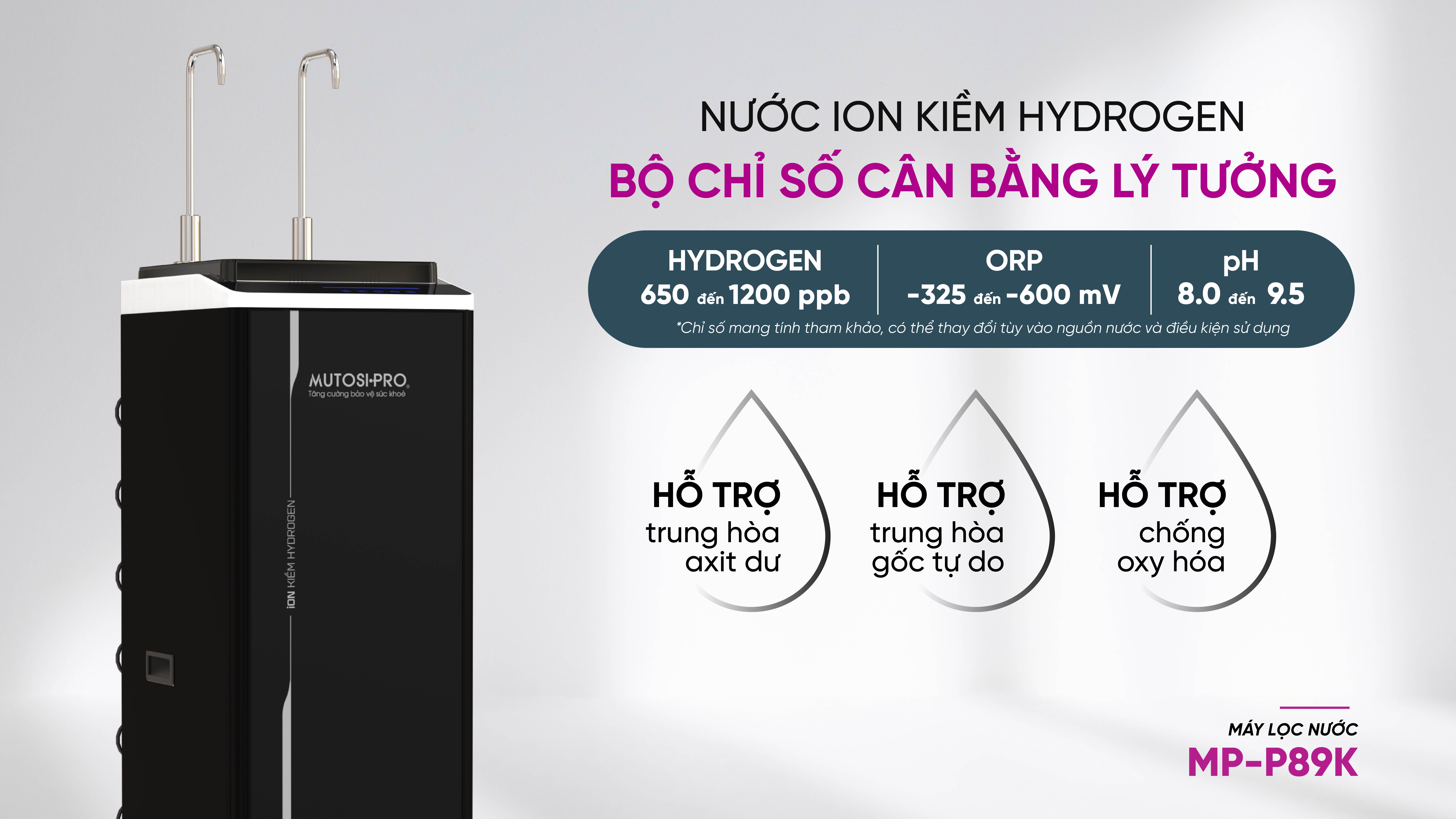 may-loc-nuoc-dien-giai-ion-kiem-hydrogen-nong-lanh-nguoi-mutosi-mp-p89k