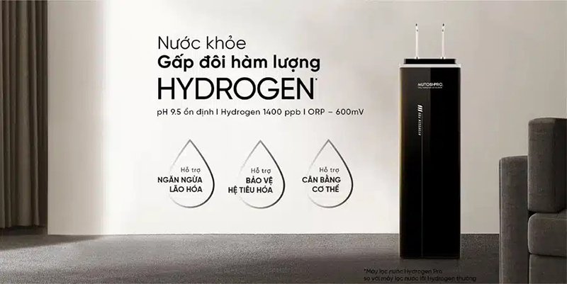 Máy lọc nước hỗ trợ tăng cường dưỡng chất trong nước bổ sung vào cơ thể