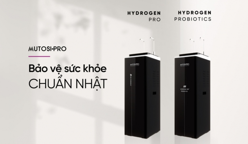 Máy lọc nước Hydrogen tạo ra “nước khoẻ”