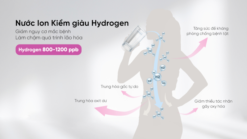 Alkaline ionized water purifier creates water source that effectively improves health