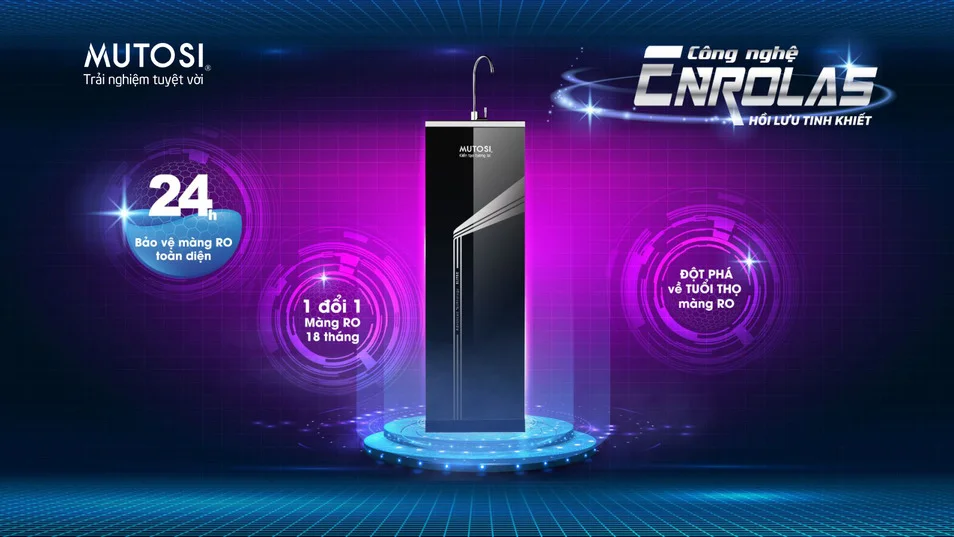 Máy lọc nước Mutosi 9 lõi Enrolas MP-E91S