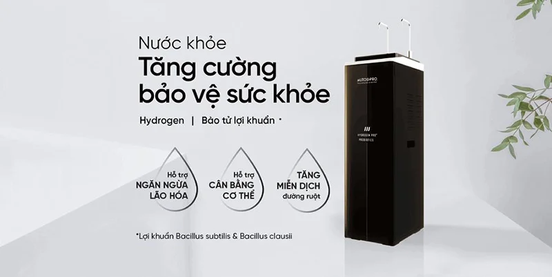 Máy lọc nước Mutosi chất lượng cao đem đến nguồn nước tinh khiết 99,99%