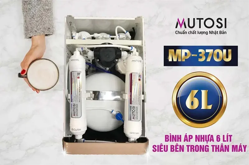 Máy lọc nước Mutosi MP-370 UGT