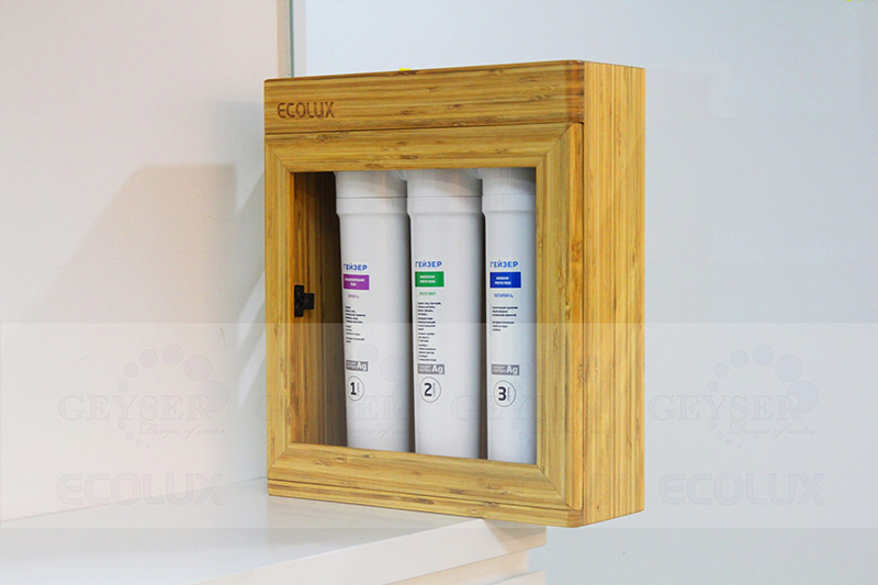 Geyser Ecolux A ứng dụng công nghệ xử lý nước đột phá của Geyser Liên Bang Nga