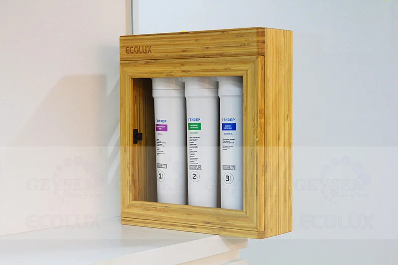 Geyser Ecolux A ứng dụng công nghệ xử lý nước đột phá của Geyser Liên Bang Nga