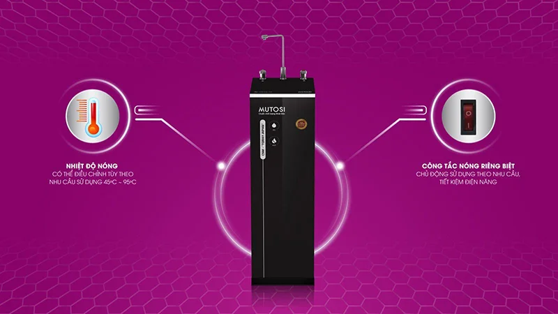 Máy lọc nước nóng nguội MP-582H có thể là giải pháp vừa giúp bạn đáp ứng nhu cầu sử dụng nước vừa tiết kiệm điện