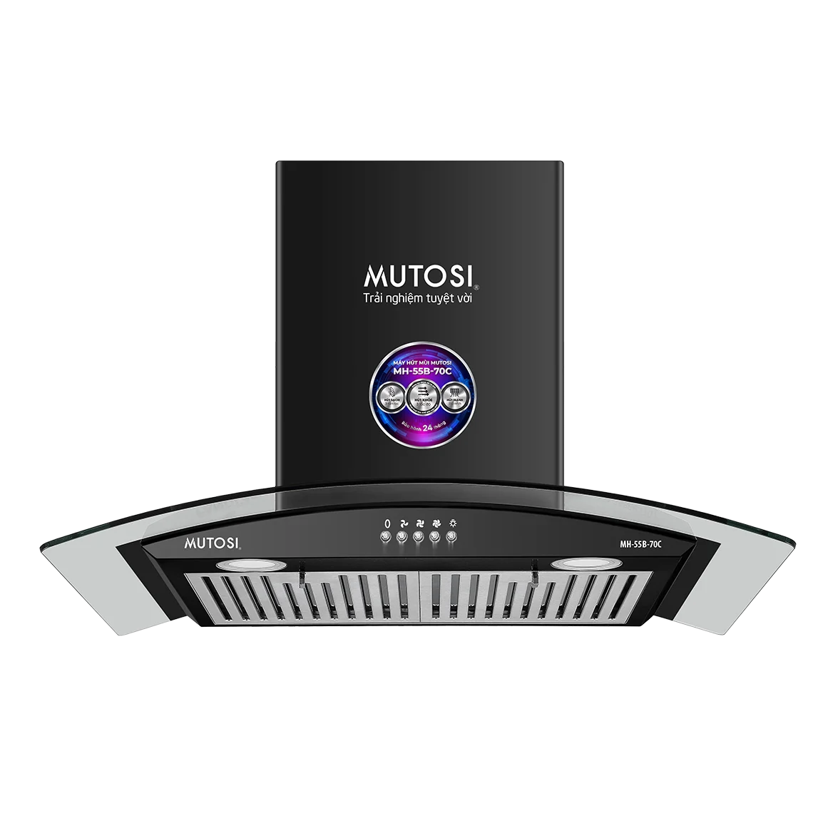 Máy hút mùi MUTOSI MH-55B-70C Máy hút mùi MUTOSI MH-55B-70C